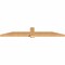 Ekena Millwork Eugene Smooth Timber Gable Bracket, Western Red Cedar, 84"W x 14"H x 3 1/2"D x 5 1/2"F, 4/12 Pitch GBW084X14X0406EUG00SWR - alternate 4